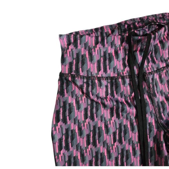 Danskin Women’s Pink Gray Activewear Yoga Capri Leggings – Size XS, Stretch Fit - Picture 2 of 8